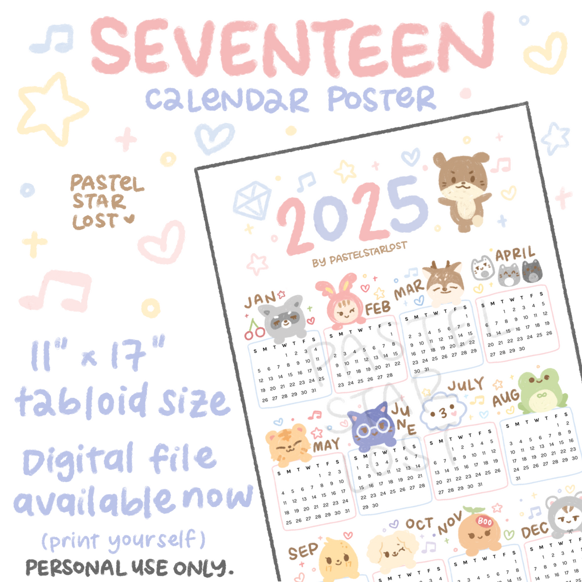Amazon.com: Zettler - Poster Calendar 2025, 100 x 70 cm