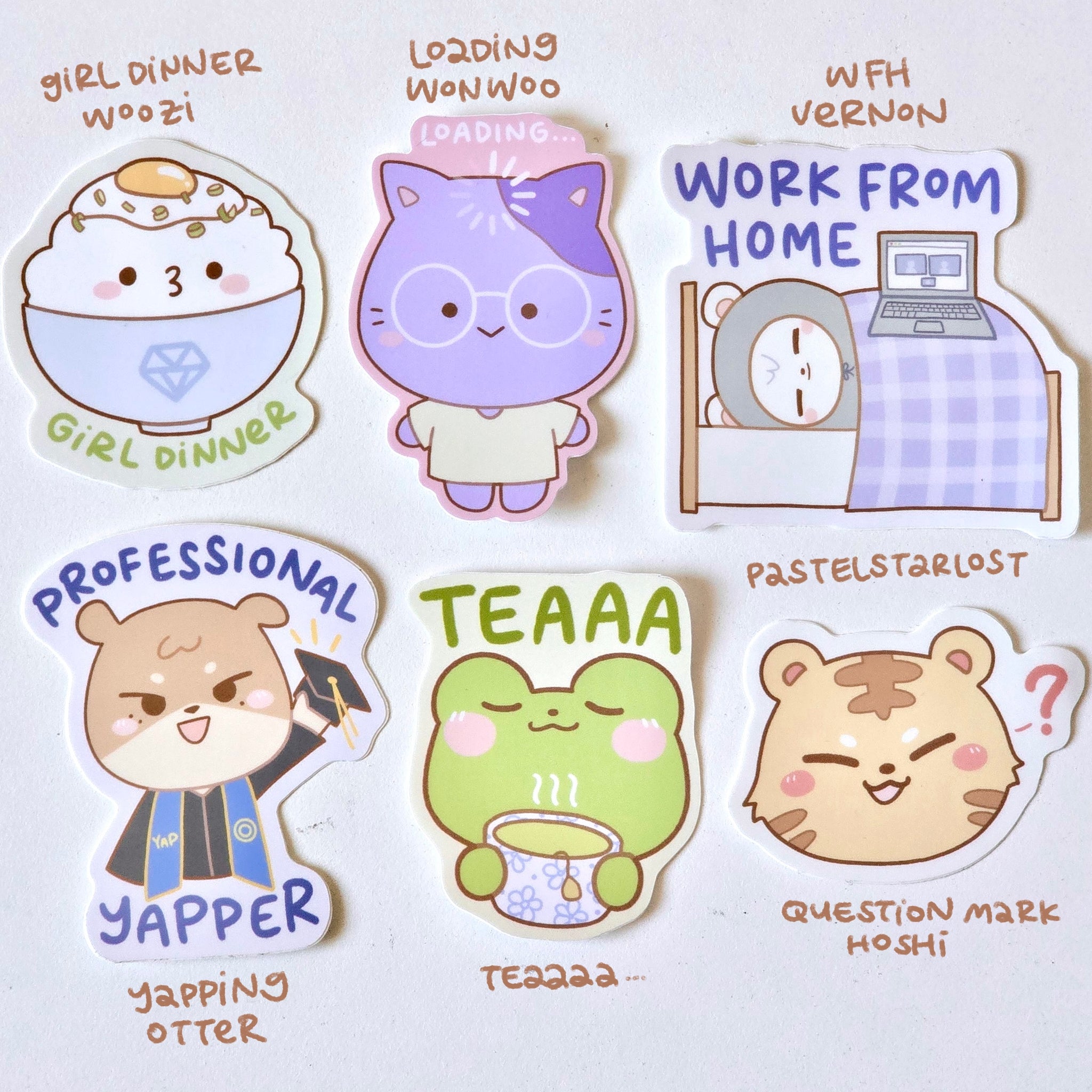 SVT Meme Vinyl Stickers