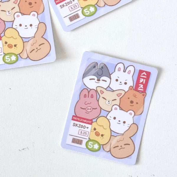 Stray Kids Grocery Pack Sticker