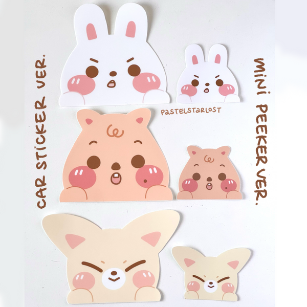 SKZOO Mini Peeker Stickers