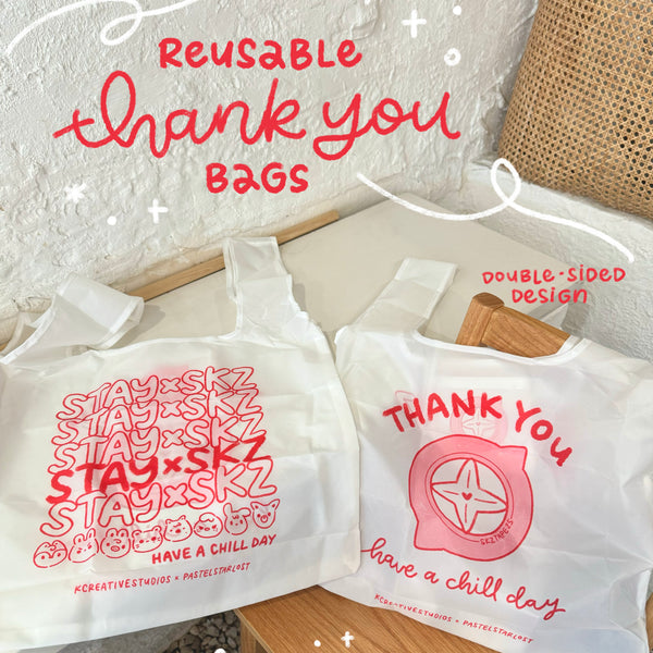 [Read Description] SKZ x STAY Thank You Reusable Bag