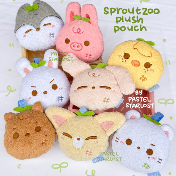 PREORDER Sproutzoo Plush Pouch