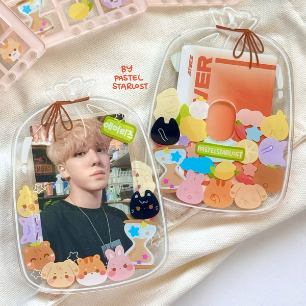 Sack of Aniteez Acrylic Photocard Holder