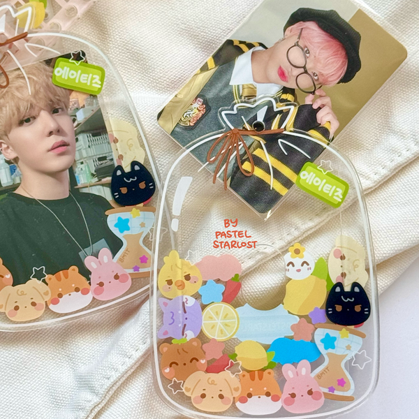 Sack of Aniteez Acrylic Photocard Holder