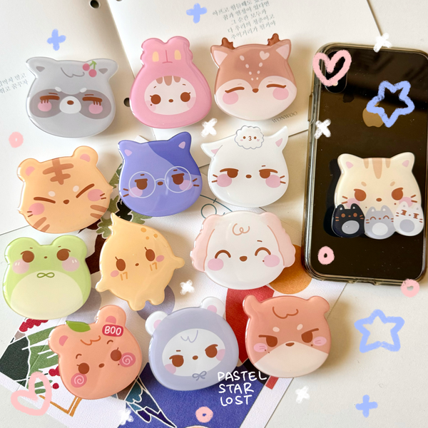 Seventeen Phone Grips – pastelstarlost