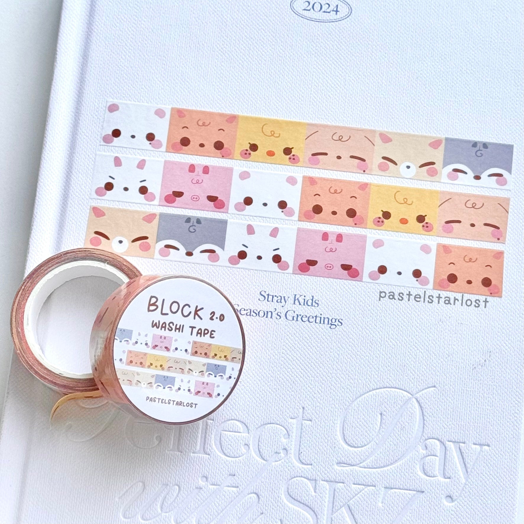 Skzoo Blocks 2.0 Washi Tape