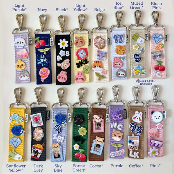 Custom Fabric Strap Keychain Kit