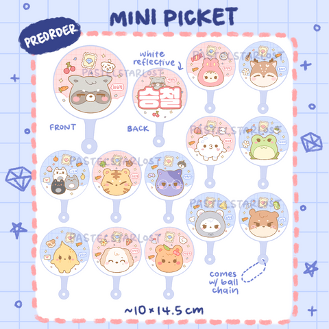 PREORDER Seventeen Mini Pickets