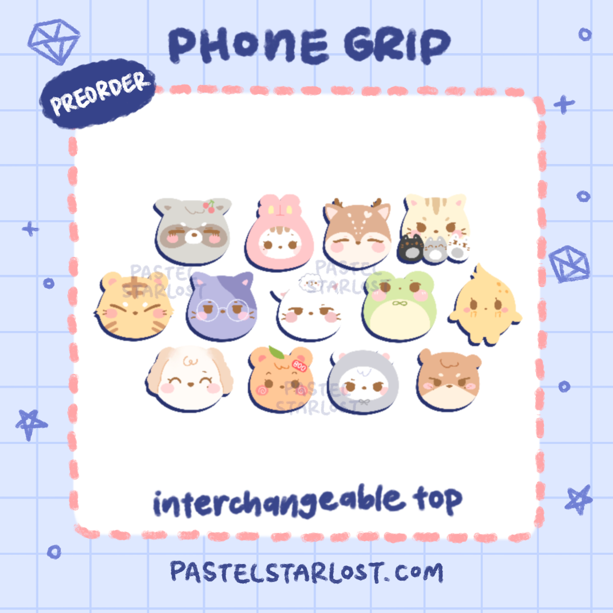 PREORDER Seventeen Phone Grips