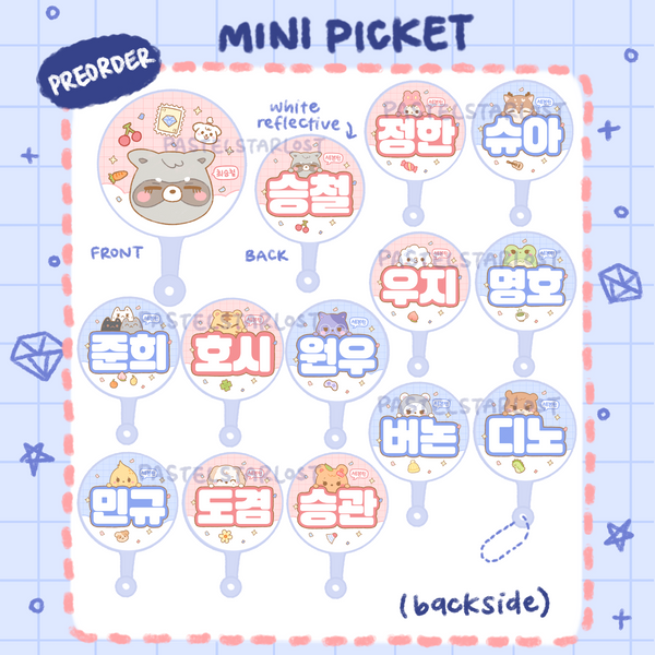 PREORDER Seventeen Mini Pickets