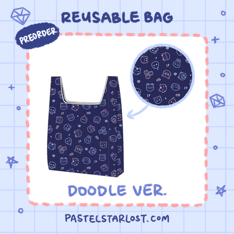 PREORDER SVT Doodles Reusable Bag