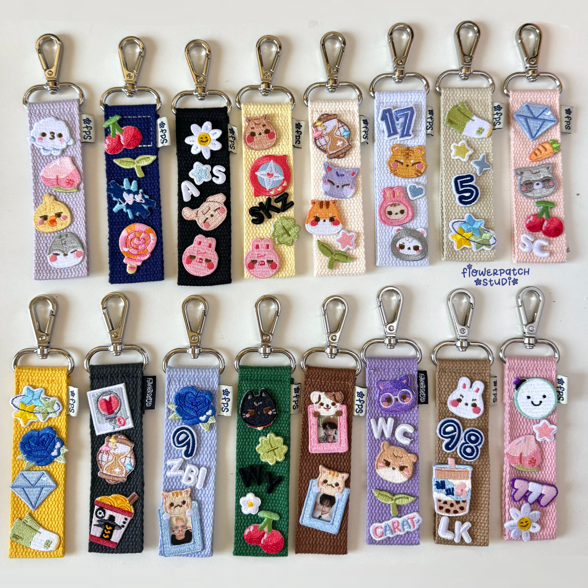 Custom Fabric Strap Keychain Kit