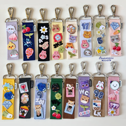 Custom Fabric Strap Keychain Kit