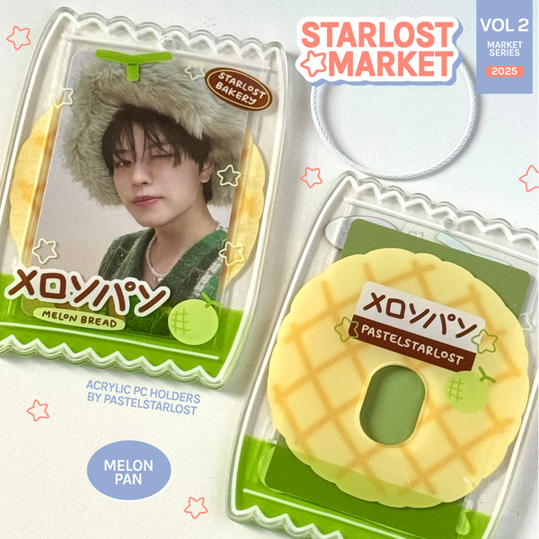 Melon Pan Acrylic Photocard Holder