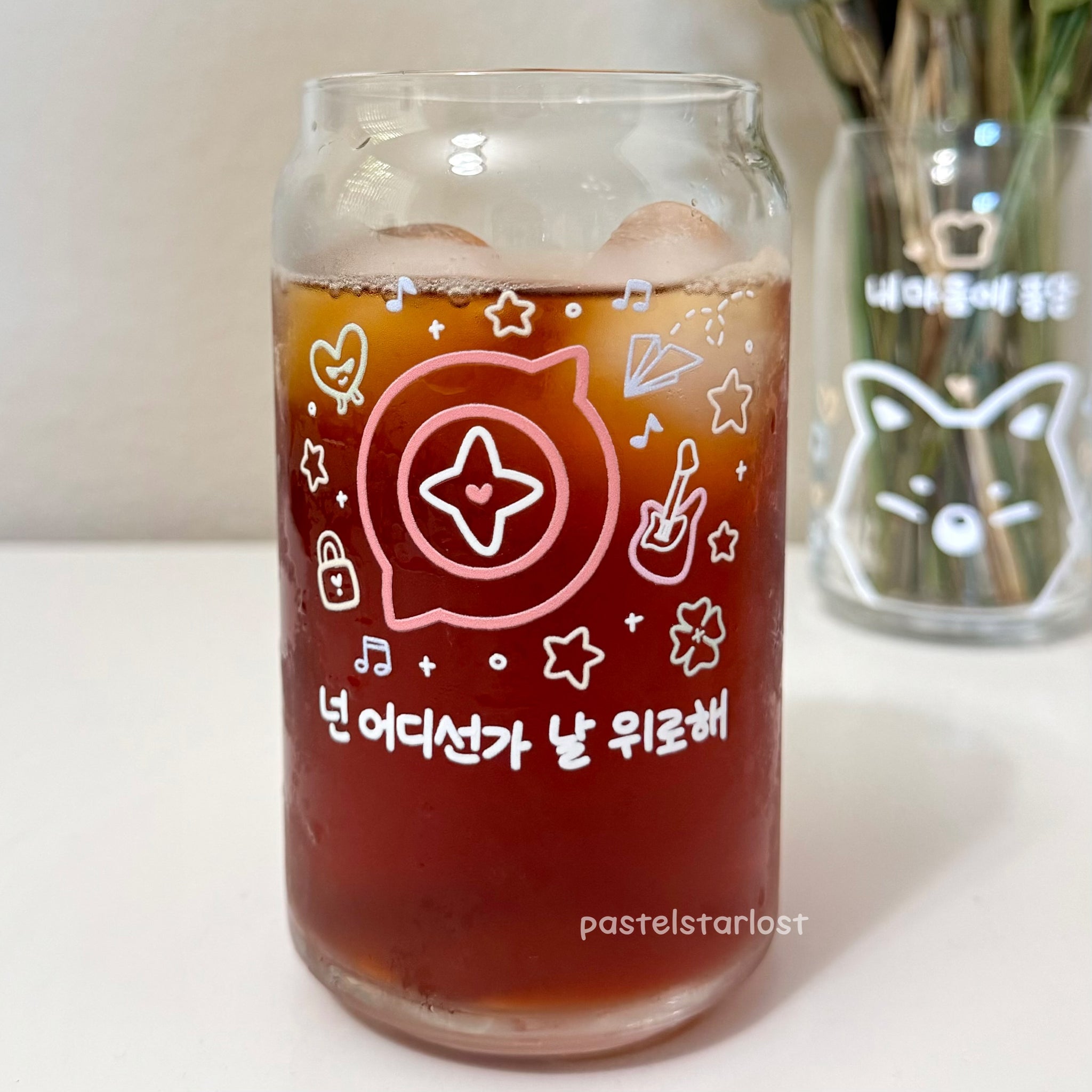 Nachimbong Doodles Glass Cup