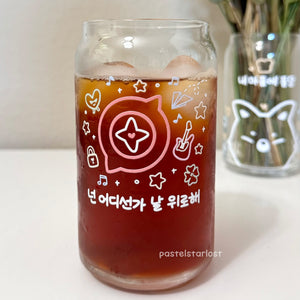 Nachimbong Doodles Glass Cup