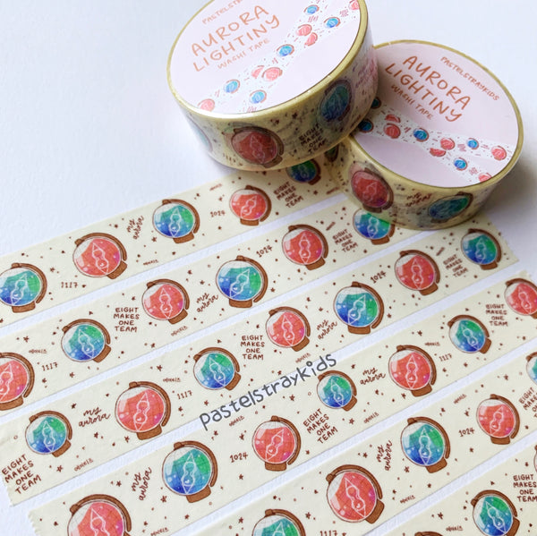 ATEEZ Aurora Lightiny Washi Tape
